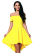 Yellow All The Rage Skater Dress